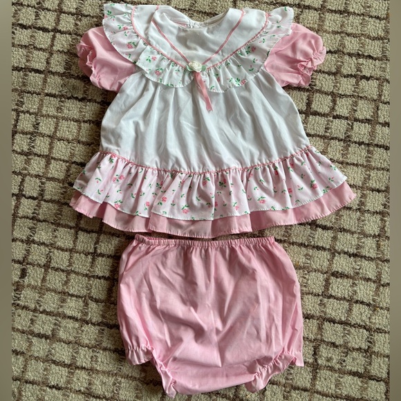 Sweet Treats Other - Vintage paper tag Sweet Treats Dress with Bloomers